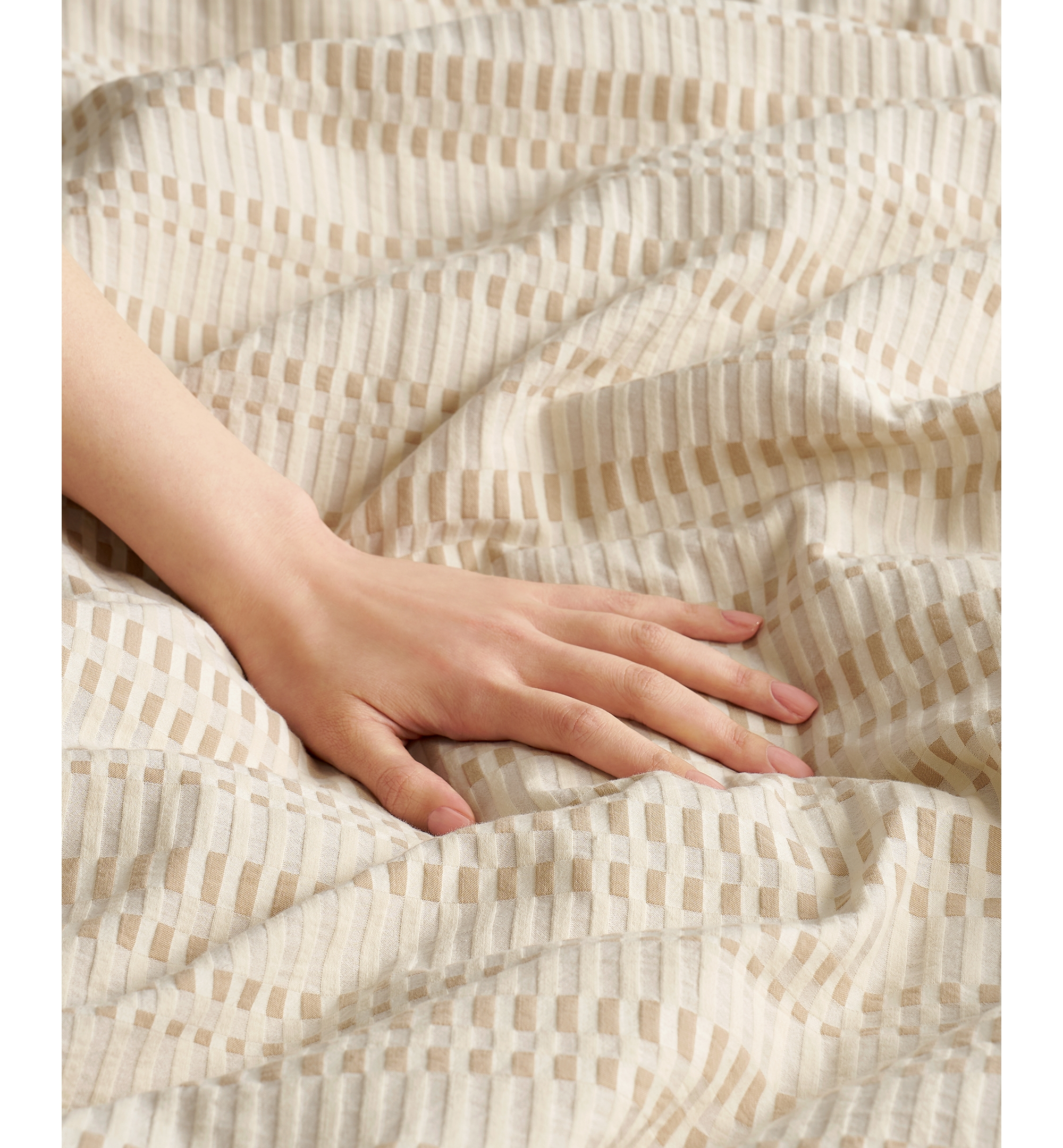 UGG® Eros Cotton 3-Piece Comforter Sets - Cream