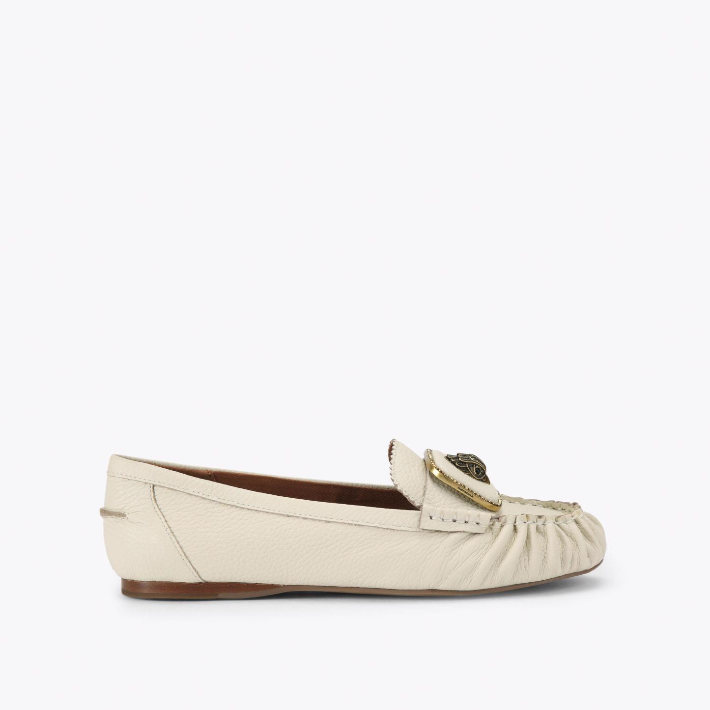 Kurt Geiger London Pimlico Moccasin - White