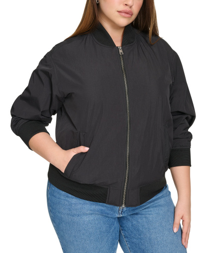 Levi's Women's Lightweight Bomber Jacket - Black