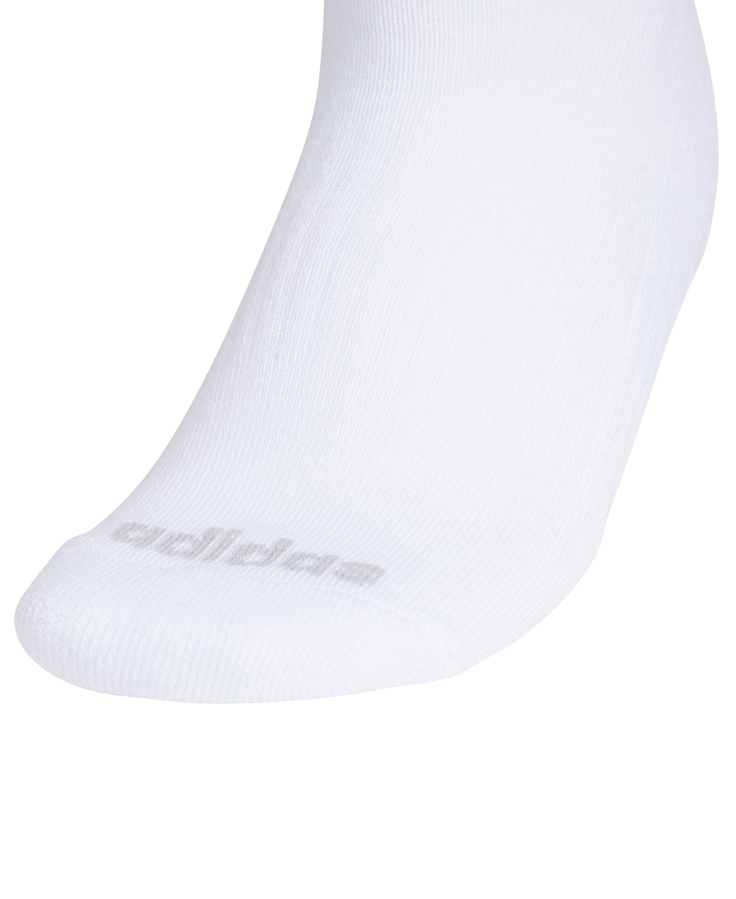 adidas Women's Cushioned 3-Stripe 4.0 High Quarter Socks, 3-Pack - White