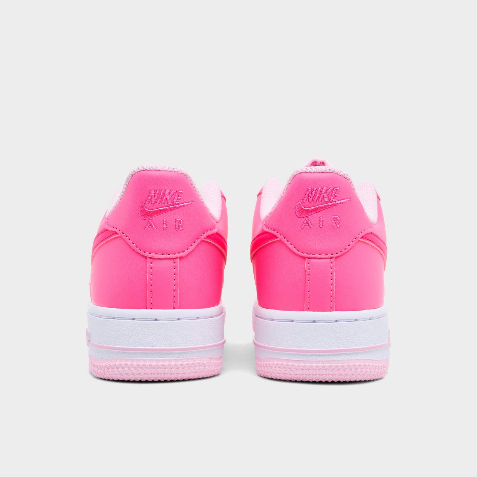 Big Kids' Nike Air Force 1 Low Casual Shoes - Pinksicle/Pink Foam/White/Hyper Pink