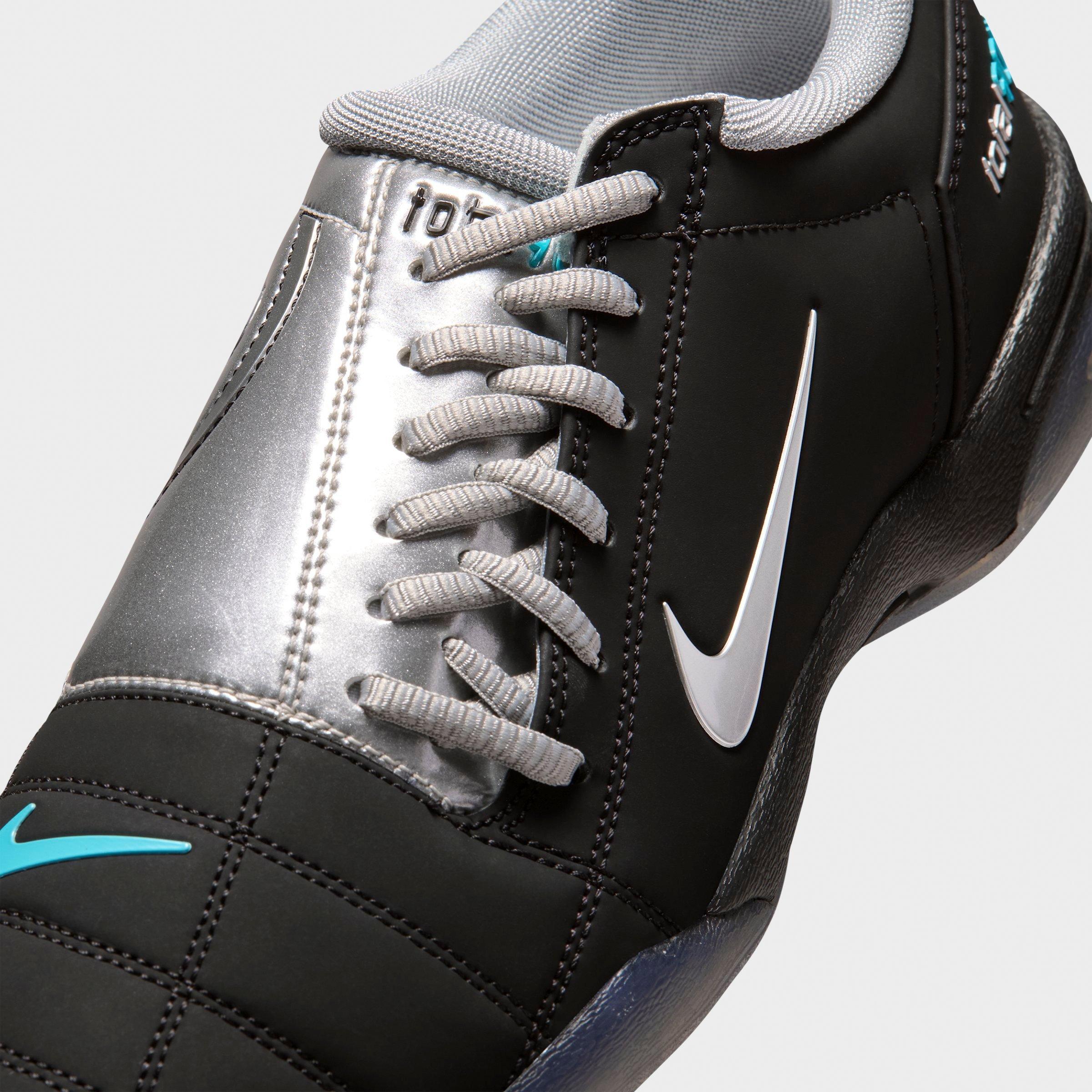 Men's Nithtke Total 90 Casual Shoes - Part 2 - Black/Gamma Blue/Metallic Silver - Detail shot