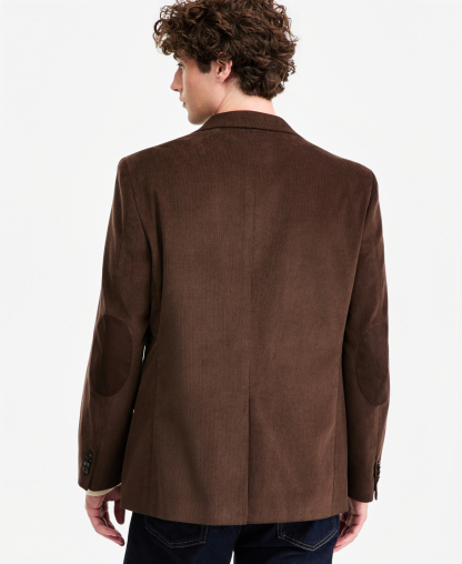 Tommy Hilfiger Men's Modern-Fit Corduroy Sport Coat - Brown