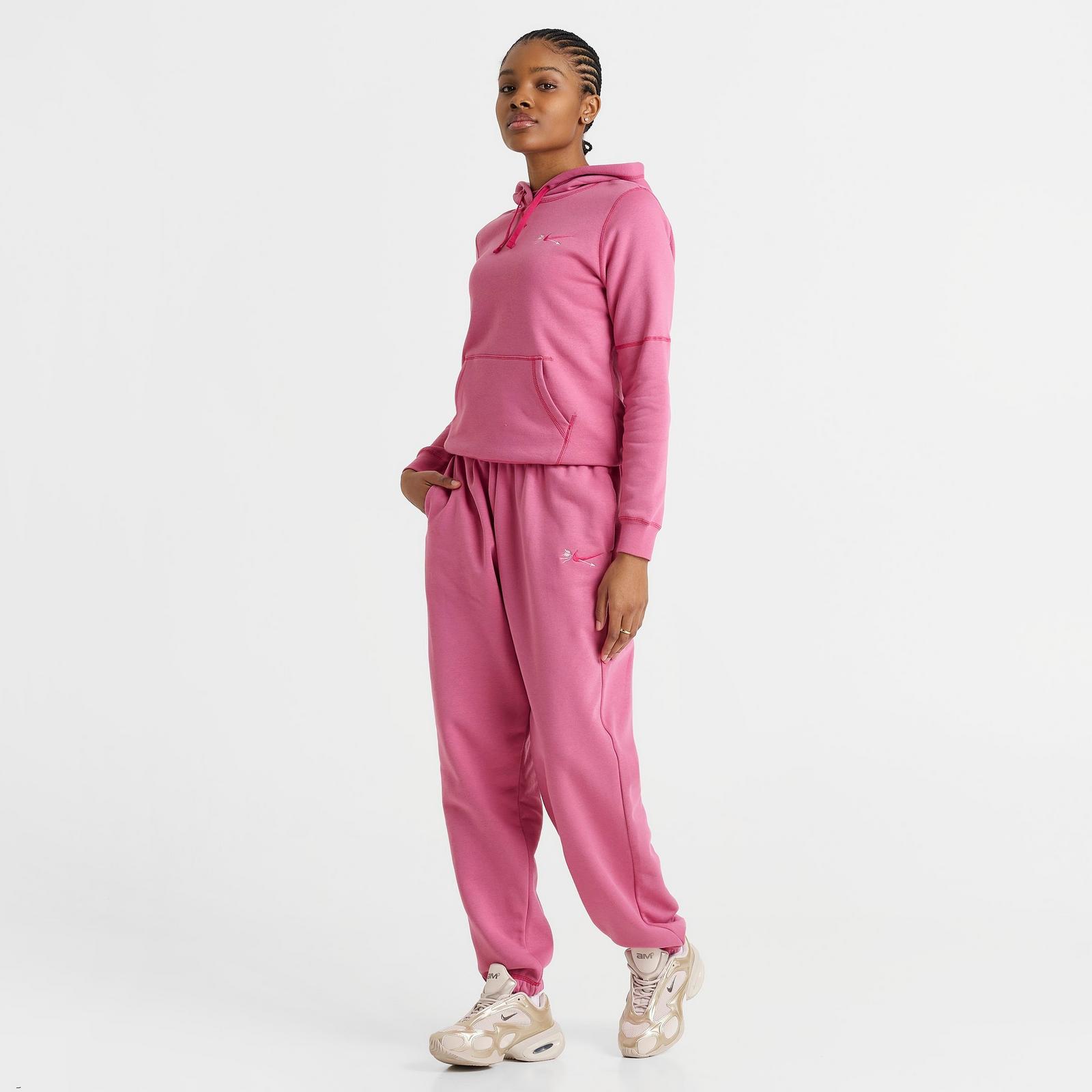 Women's Nike Sportswear Club Fleece Jogger Pants - Peony/Rush Pink