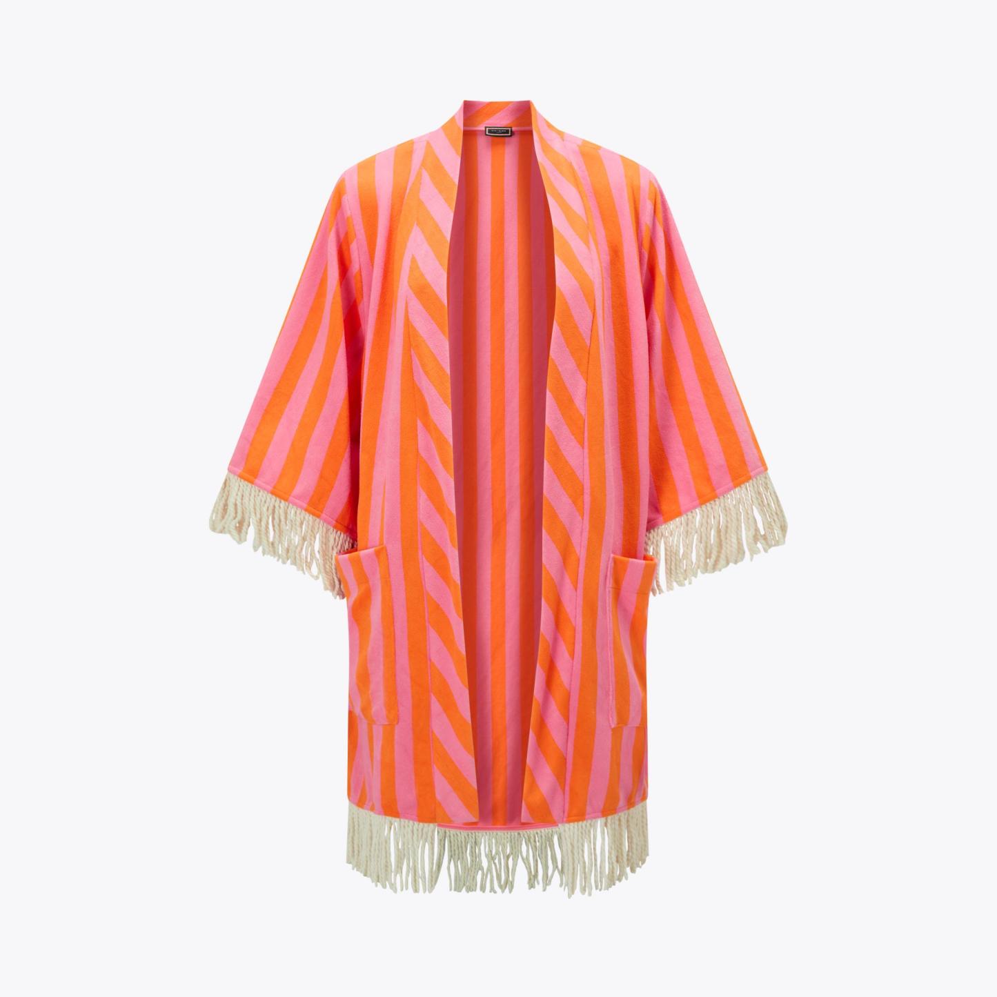 Kurt Geiger London Kurt's Cabana Terry Kaftan - Pink