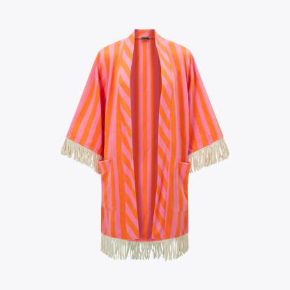 Kurt Geiger London Kurt's Cabana Terry Kaftan - Pink