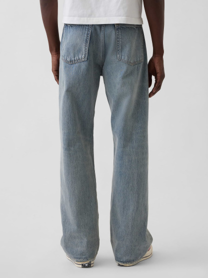 '90s Loose Jeans - medium Light Wash