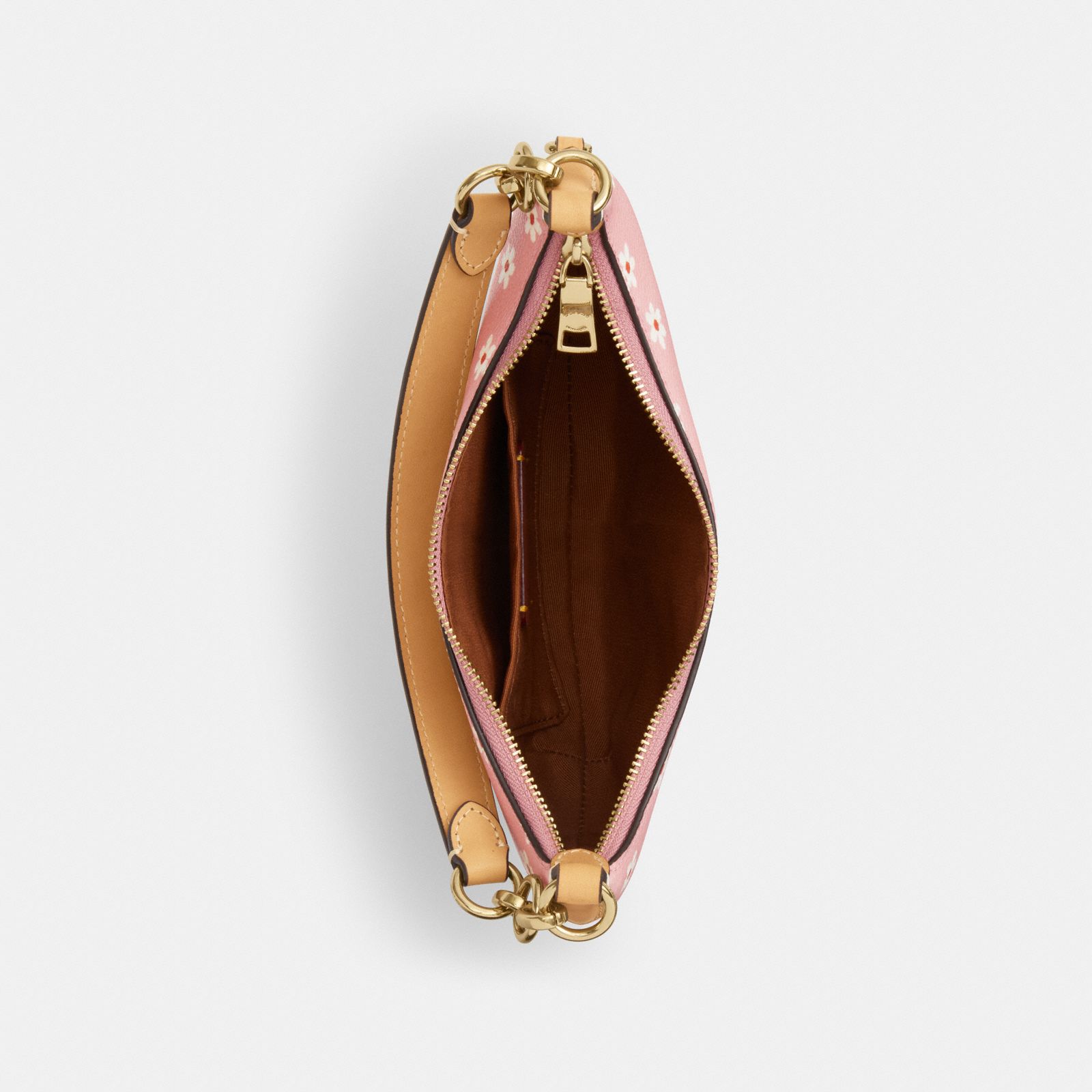 Mini Payton Bag With Floral Print - Gold/Pink Multi - view 3