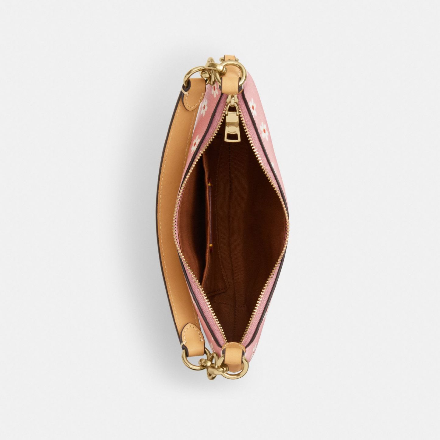 Mini Payton Bag With Floral Print - Gold/Pink Multi - view 3