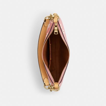 Mini Payton Bag With Floral Print - Gold/Pink Multi - view 3