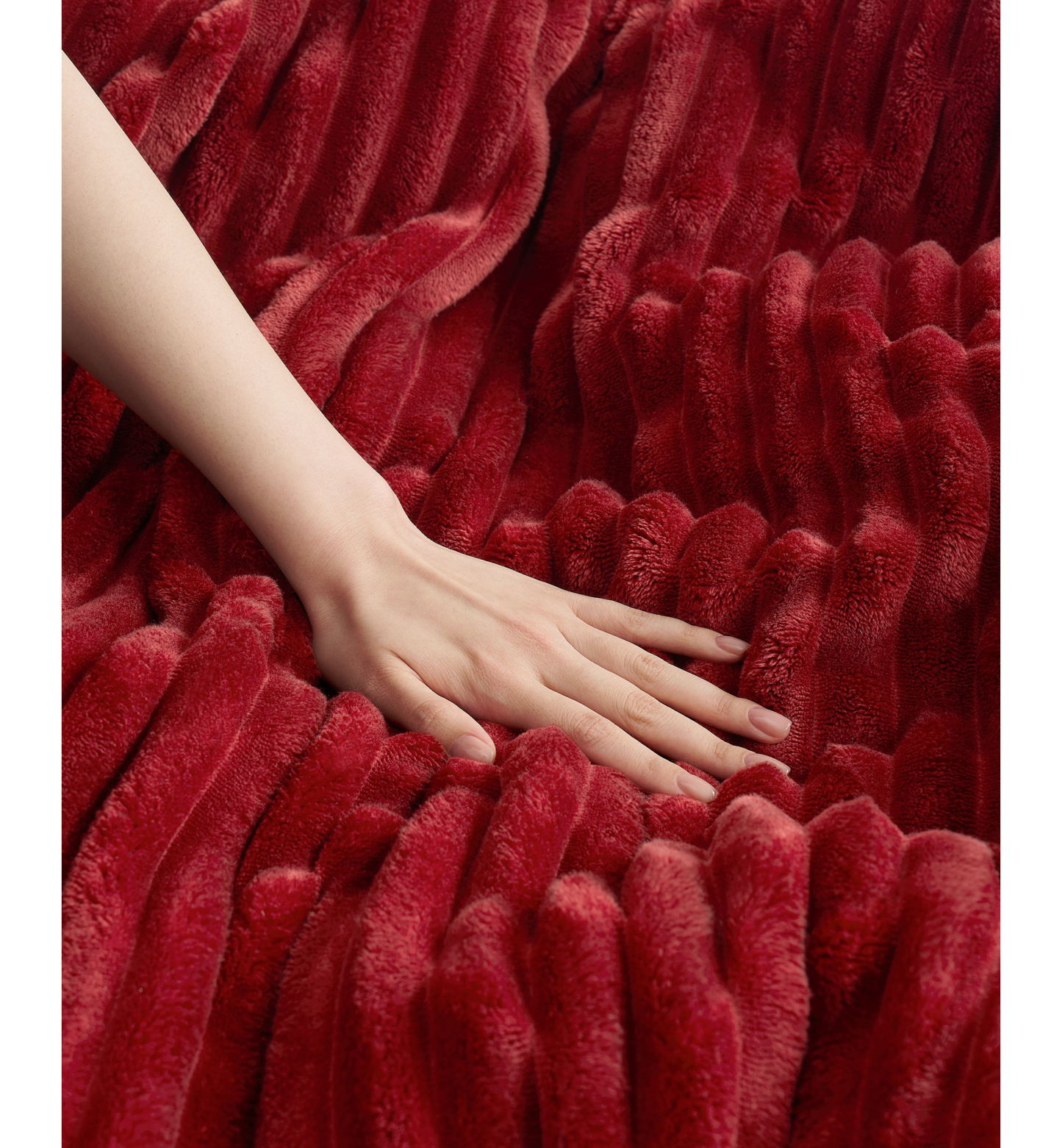 UGG® Avery Ribbed Comforter Set - Coffee Berry