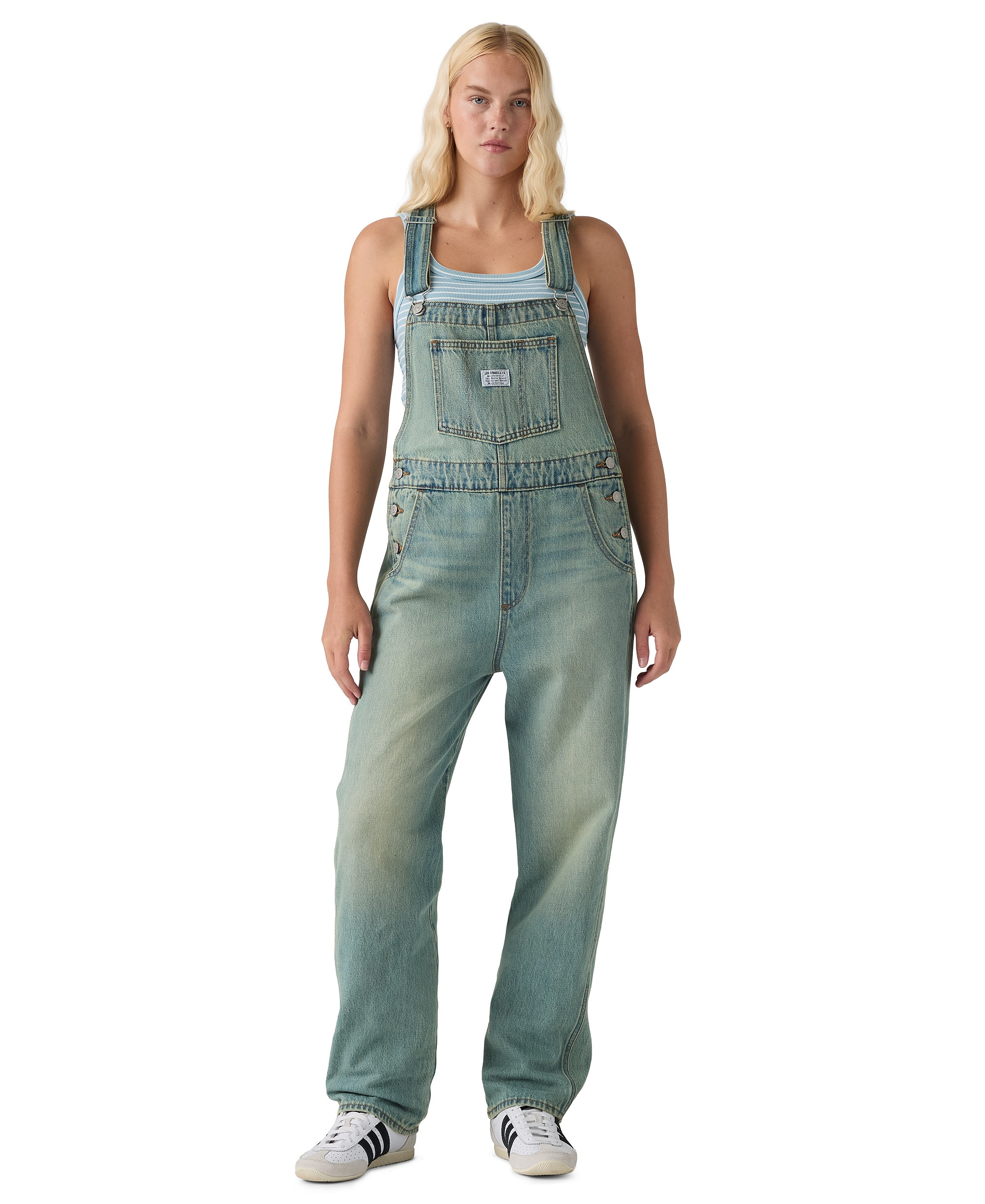 Levi's Women's Vintage-Style Cotton Denim Overalls - Time To Du