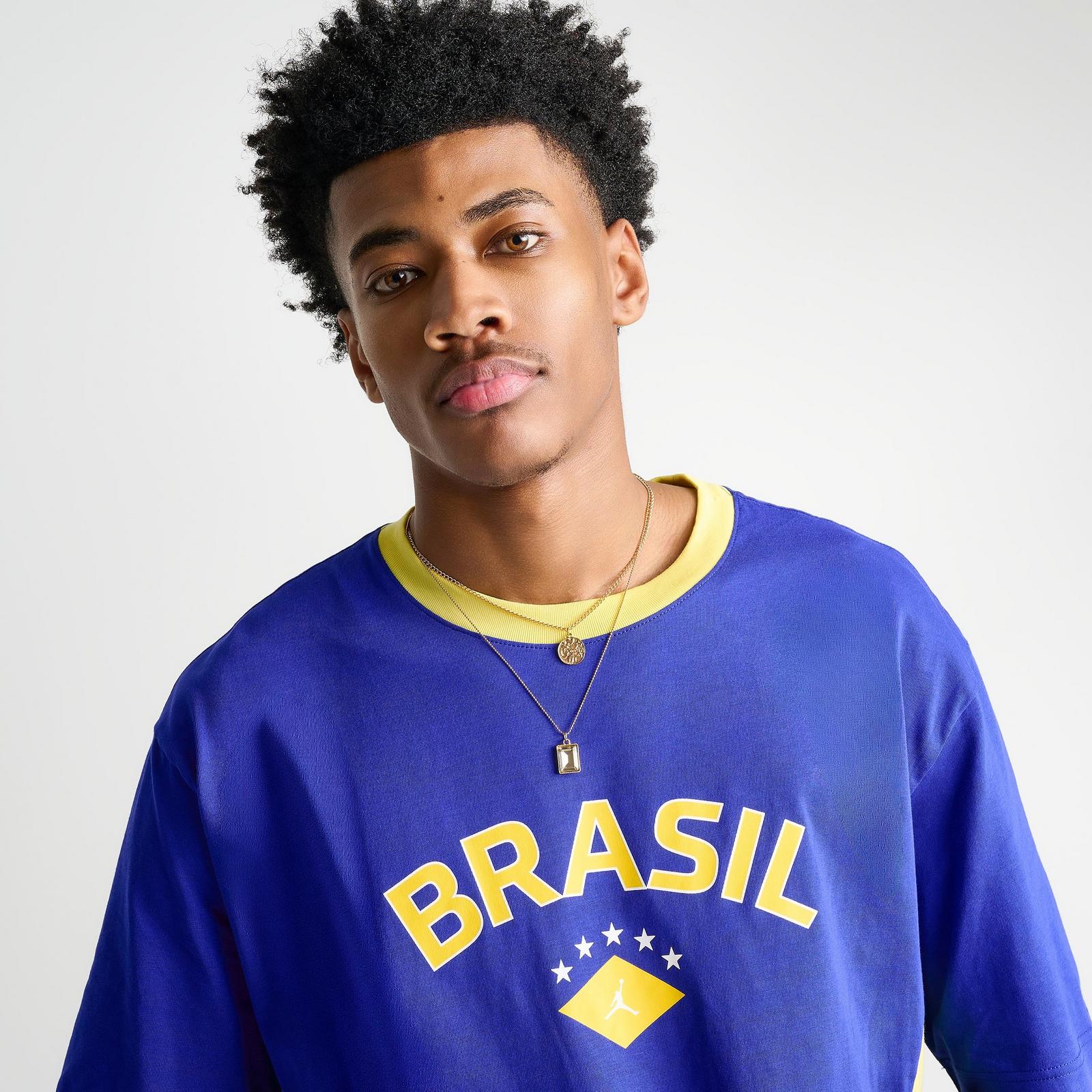 Men's Jordan 85 Brazil Graphic T-Shirt - Old Royal - view 5