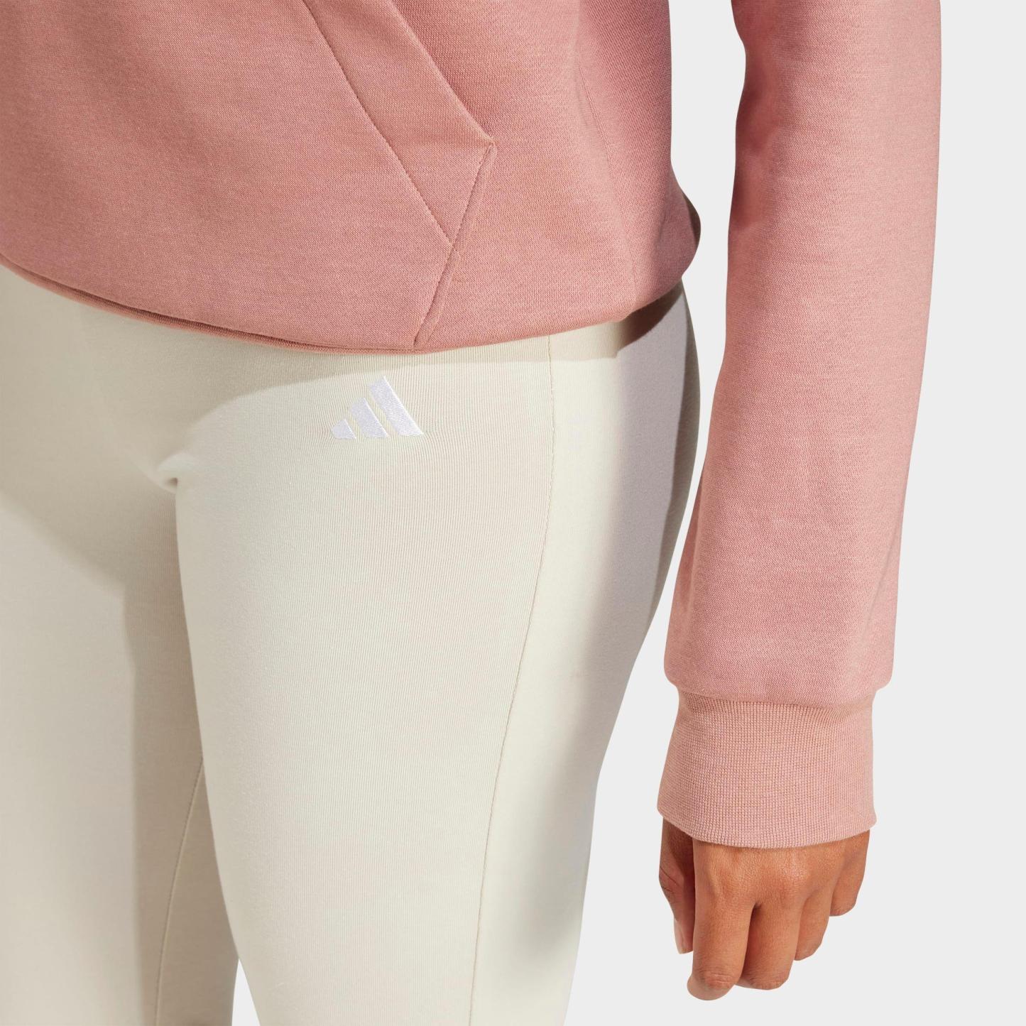 Women's adidas Essentials Small Logo Flared Leggings - Wonder Alumina/White