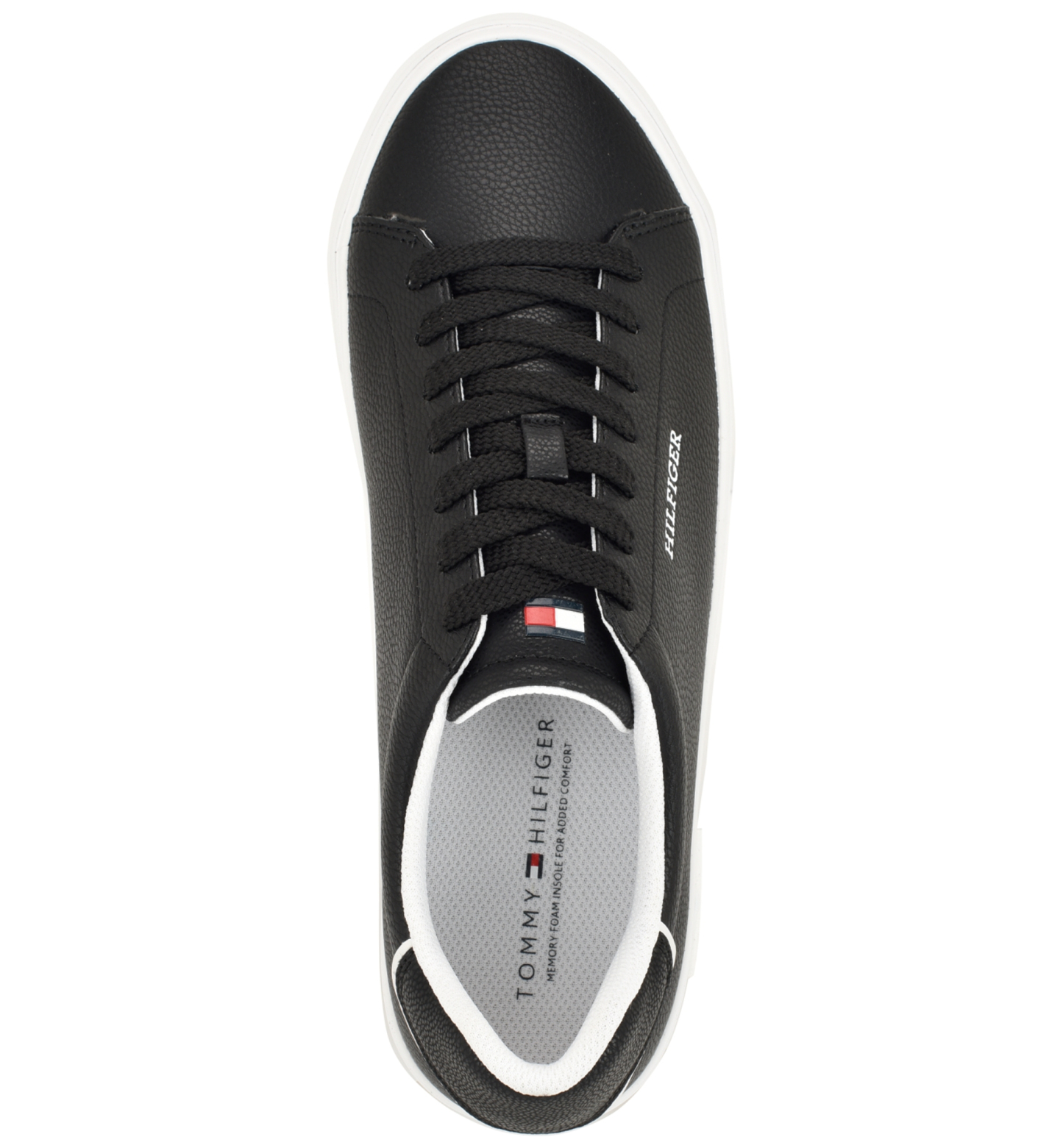 Tommy Hilfiger Men's Rawly Fashion Athletic Sneakers - Black/White