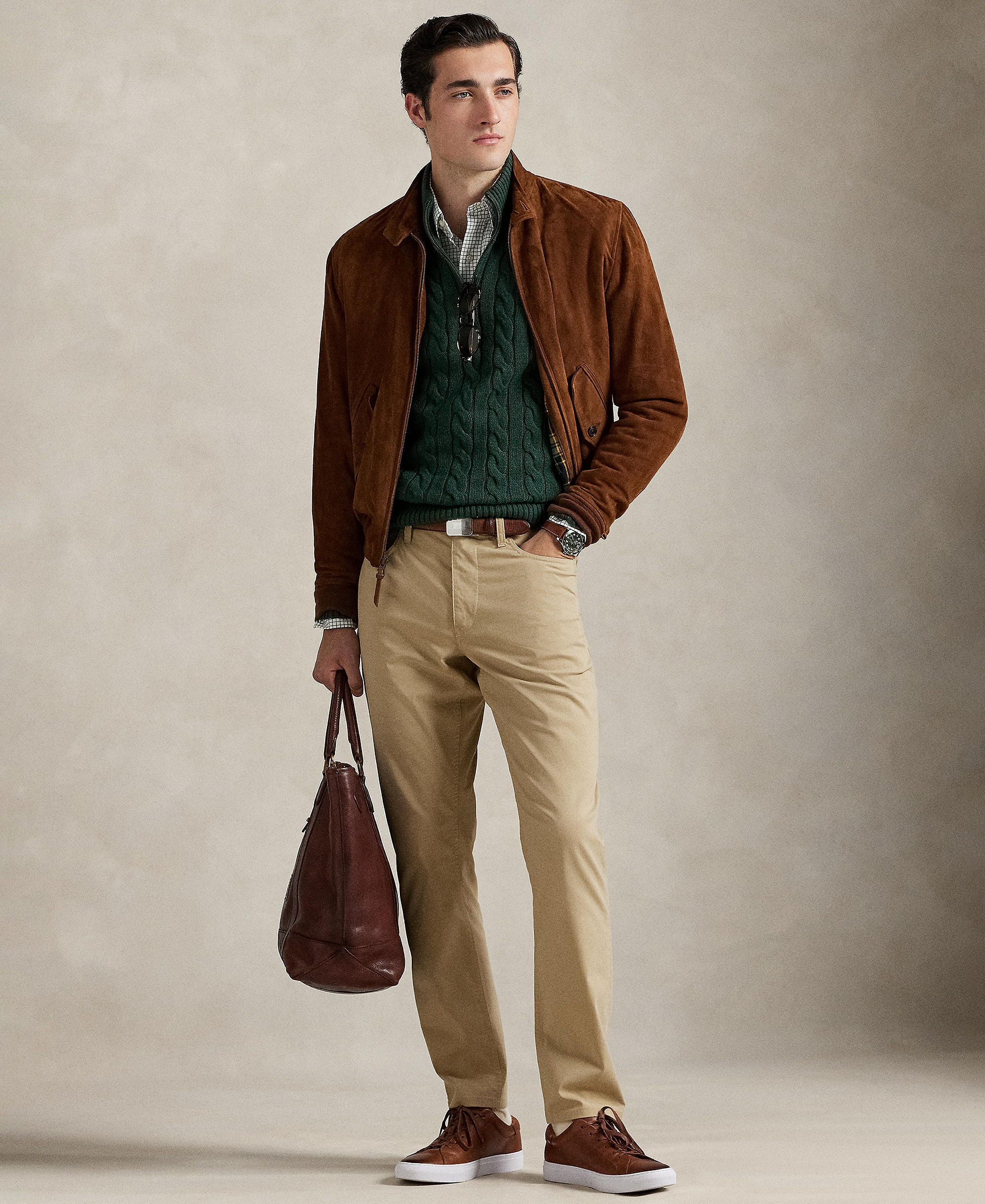 Polo Ralph Lauren Men's Classic-Fit Performance Twill Pants - Classic Khaki