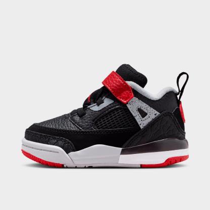 Kids' Toddler Jordan Spizike Low Casual Shoes - Black/Wolf Grey/White/Gym Red - view 1