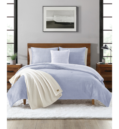UGG® Brody Reversible Comforter Sets - Misty Wisteria