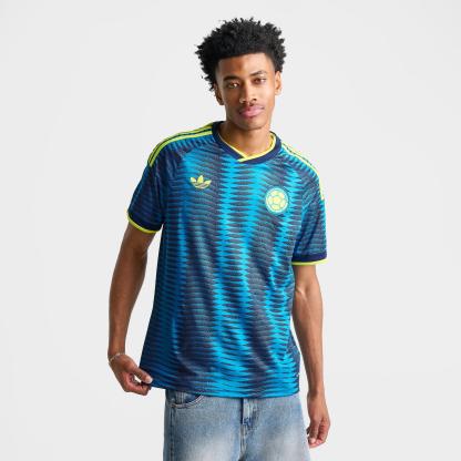 Men's adidas Colombia 2026 Away Replica Soccer Jersey - Team Navy Blue/Mystery Petrol - view 3