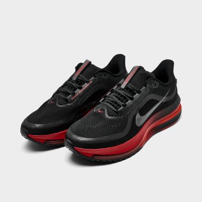 Men's Nithtke Pegasus Premium Running Shoes - Part 1 - Black/University Red/Bright Crimson/Black - Both shoes facing left