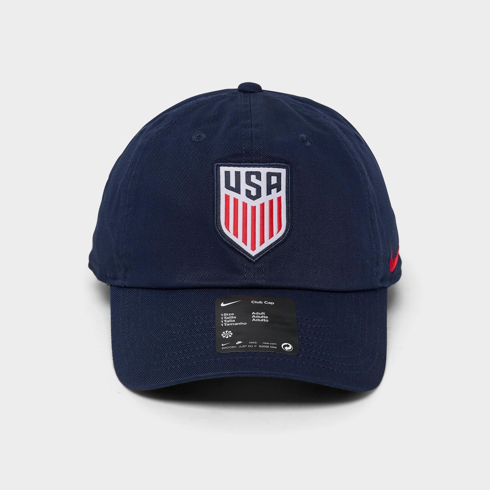 Nike USA Soccer Club Strapback Hat - Navy