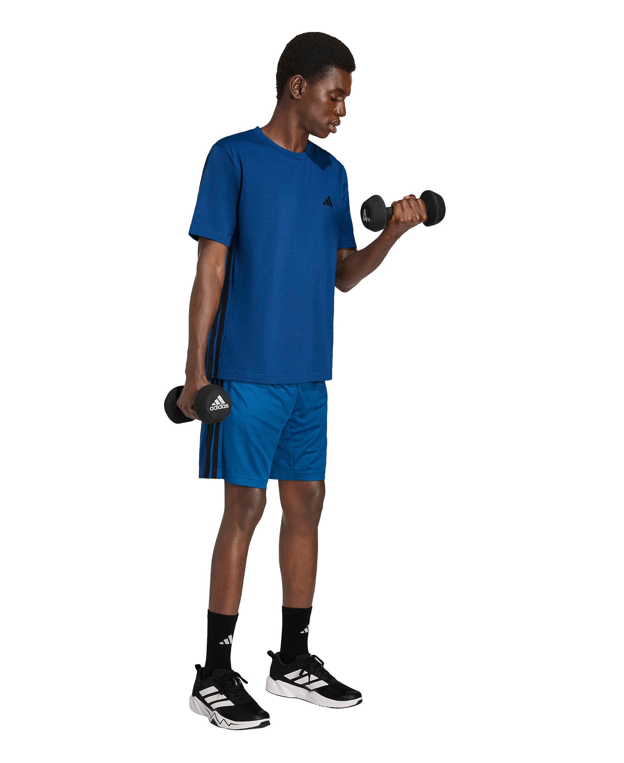 adidas Men's Workout Essentials Regular-Fit Shorts - Dusky Petrol