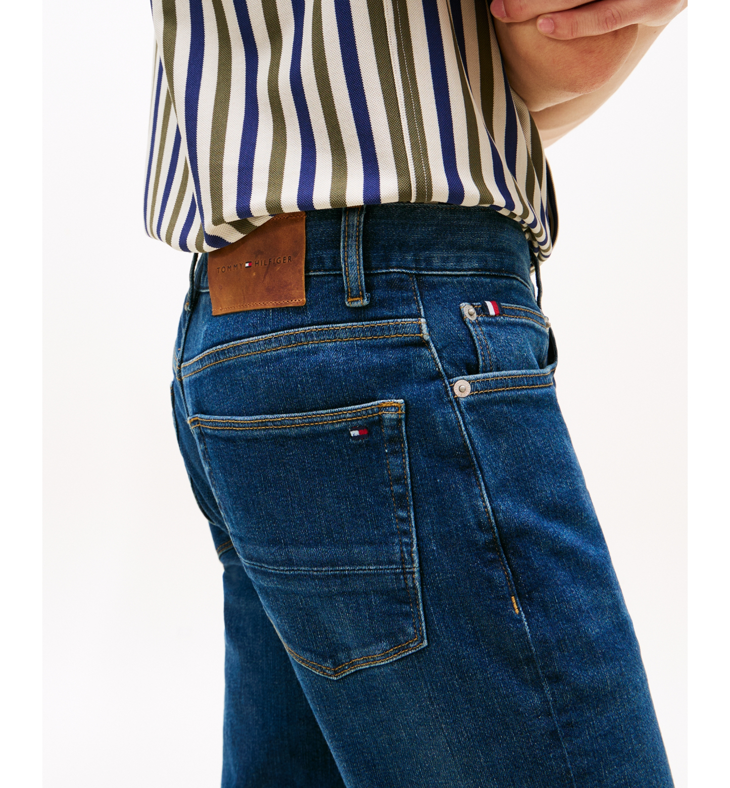 Tommy Hilfiger Men's Bleeker Slim-Fit Jeans - Dark Indigo