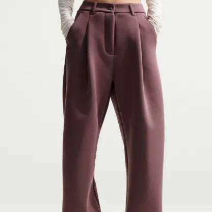 Nike Women's Sportswear Loose Mid-Rise Fleece Trousers - Tattoo image 2