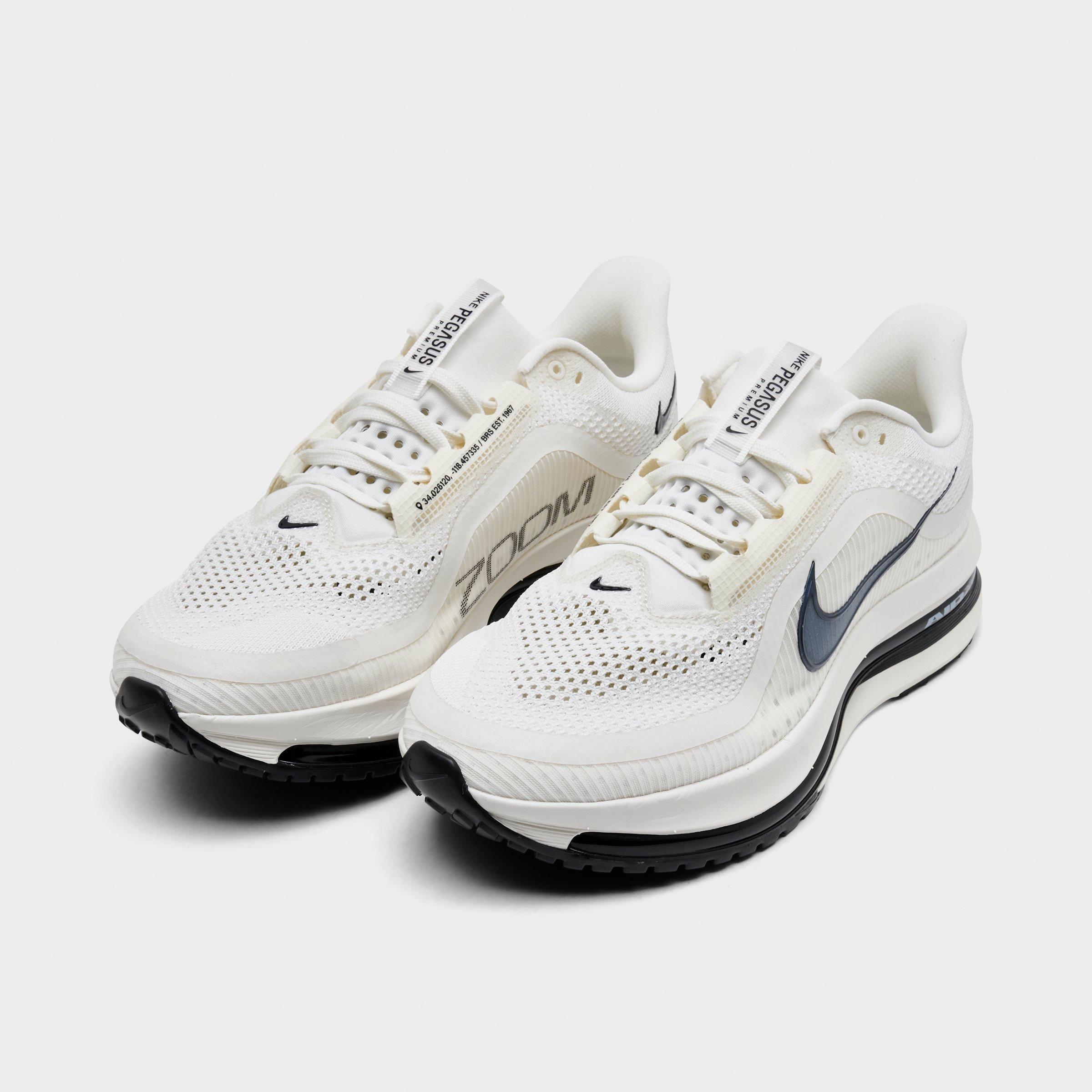 Men's Nithtke Pegasus Premium Running Shoes - Part 1 - Sail/Black/Coconut Milk - Both shoes facing left