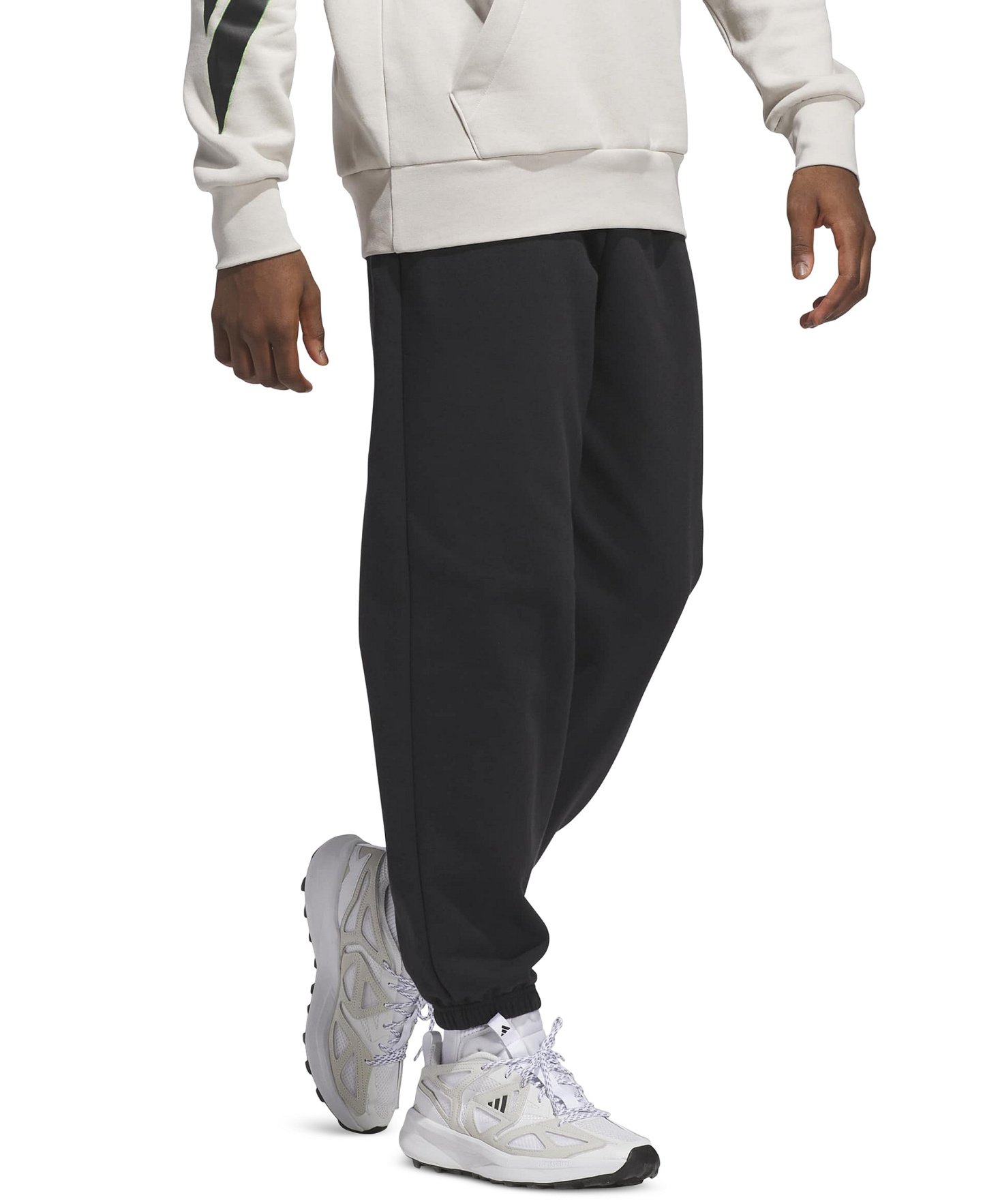 adidas Men's Relax Cuff Regular Fit Pants - Black