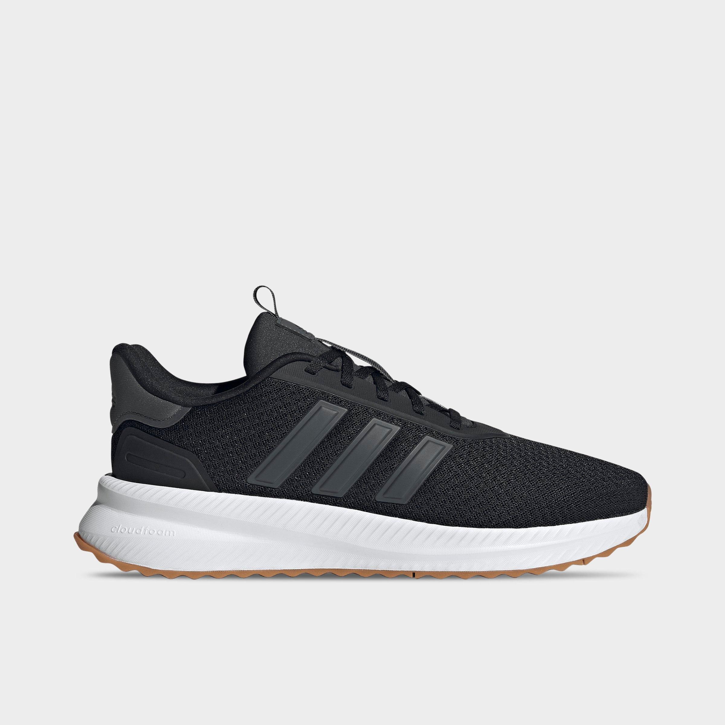 Men's adidas X_PLR Path Casual Shoes (Wide Width) - Core Black/Grey/Gum - Left shoe facing left. Outside of the shoe.