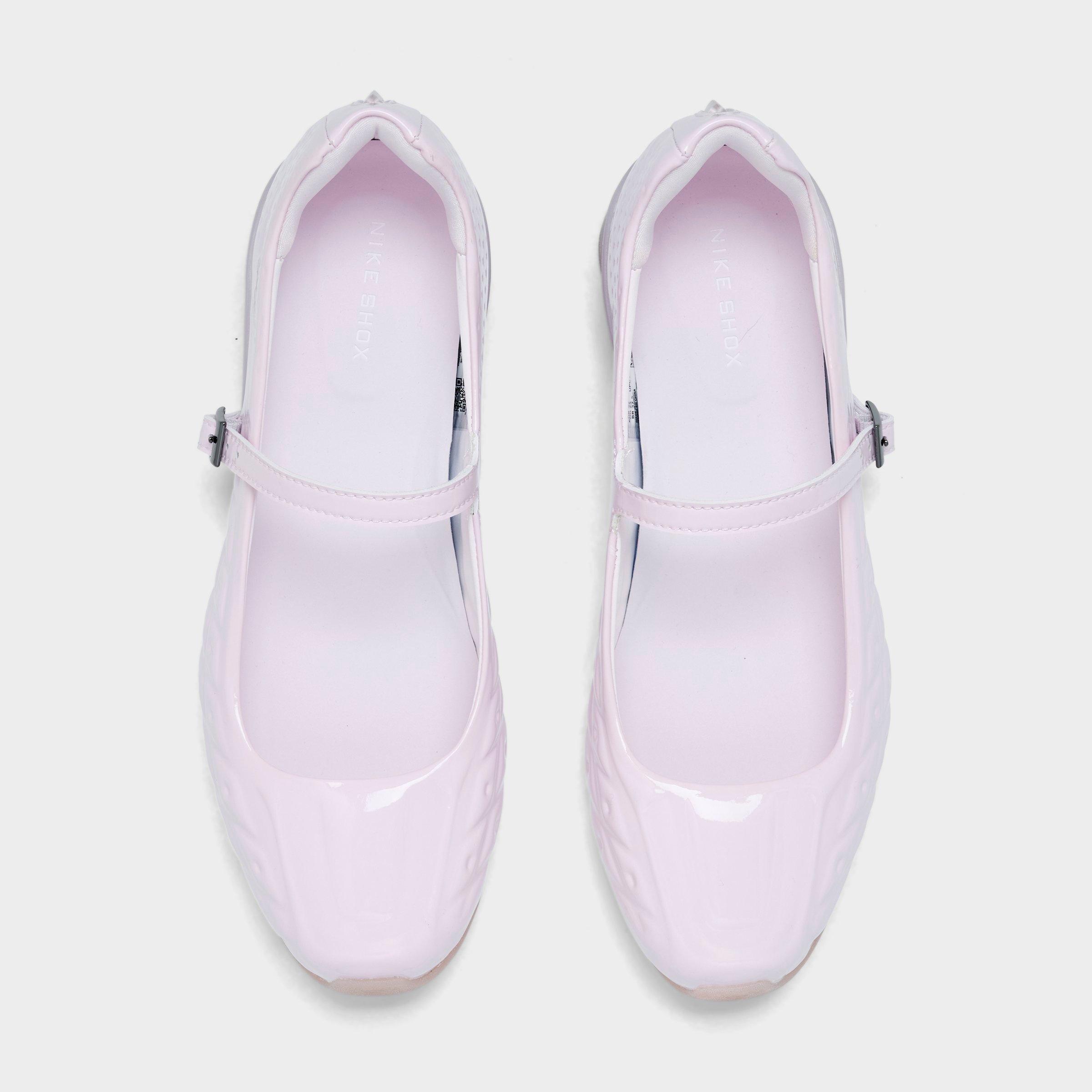 Women's Nithtke Shox Z Calistra Mary Jane Casual Shoes - Pearl Pink/Platinum Violet - Top view