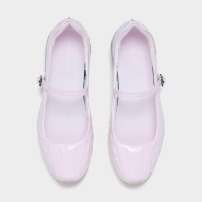 Women's Nithtke Shox Z Calistra Mary Jane Casual Shoes - Pearl Pink/Platinum Violet - Top view