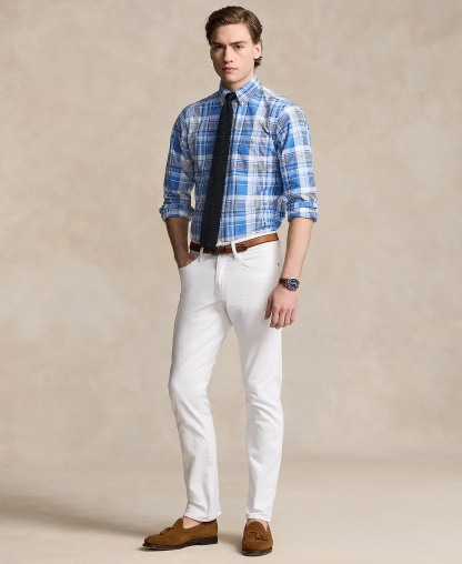 Polo Ralph Lauren Men's Classic-Fit Oxford Shirt - Blue Multi
