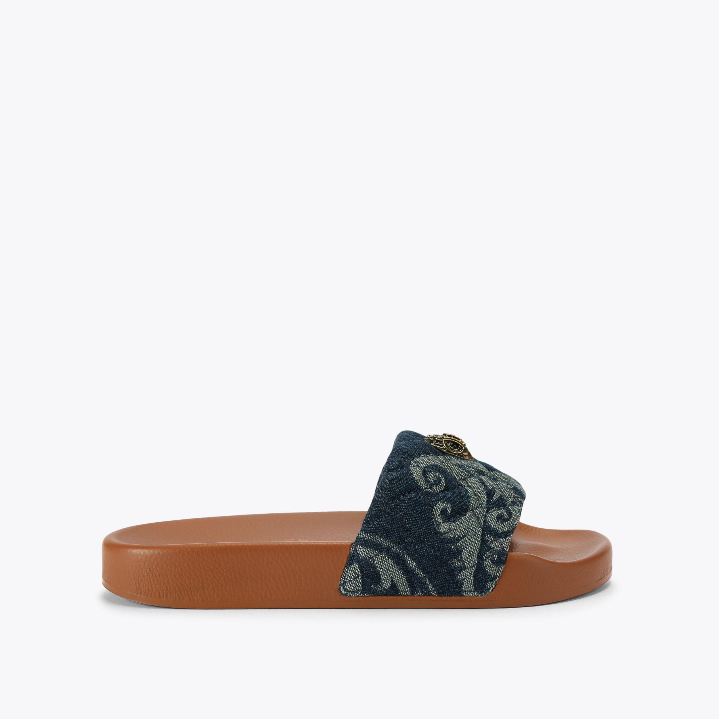 Kurt Geiger London Meena Eagle Slide - Blue