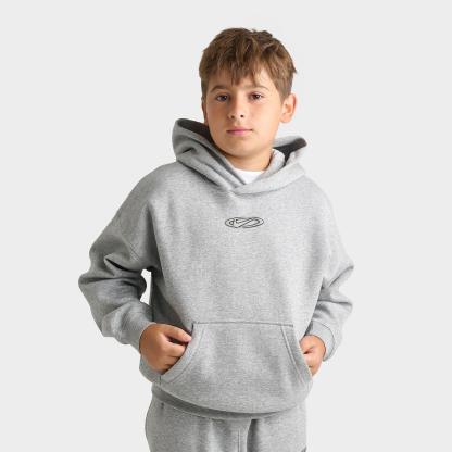 Big Kids' Nithtke Sportswear Club Fleece Athletic Dept. Oversized Hoodie - Dark Grey Heather