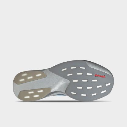 Women's adidas Adizero EVO SL Woven Running Shoes - Part 1 - Clear Sky/Grey Two/Silver Metallic - Bottom view
