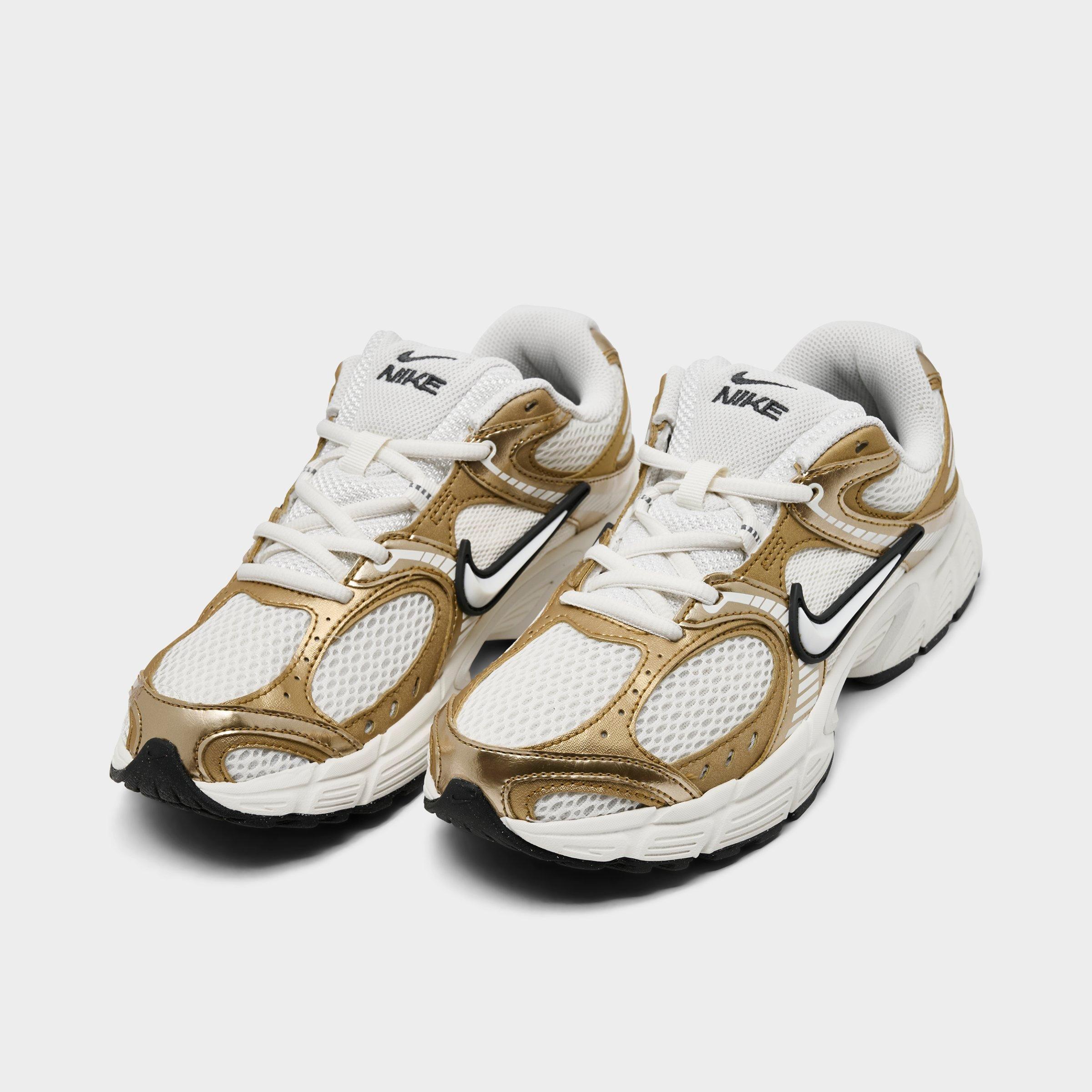 Women's Nithtke V5 RNR Casual Shoes - Part 2 - Sail/Metallic Gold/Anthracite - Both shoes facing left