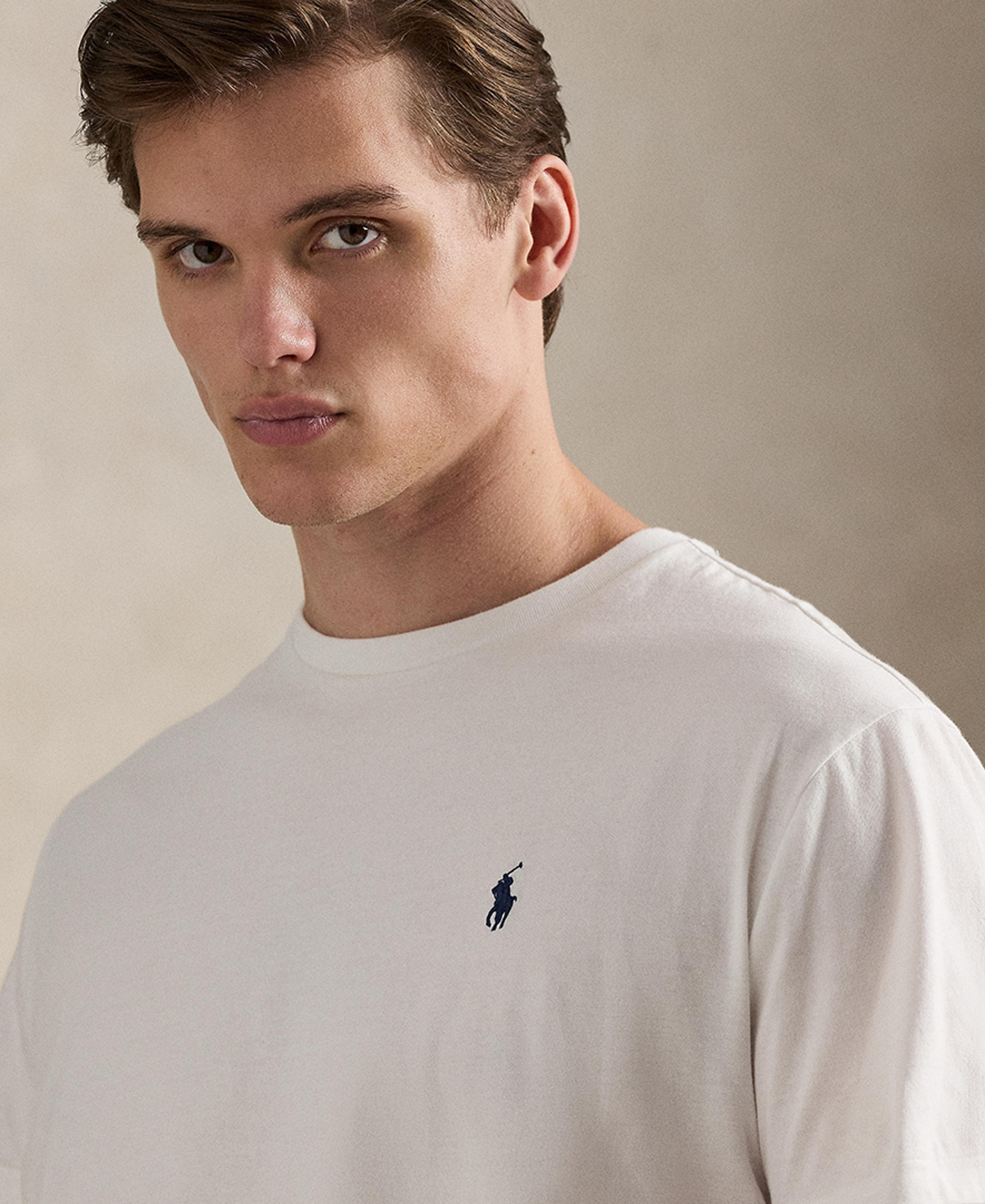 Polo Ralph Lauren Men's Embroidered Pony Classic-Fit T-Shirt - White