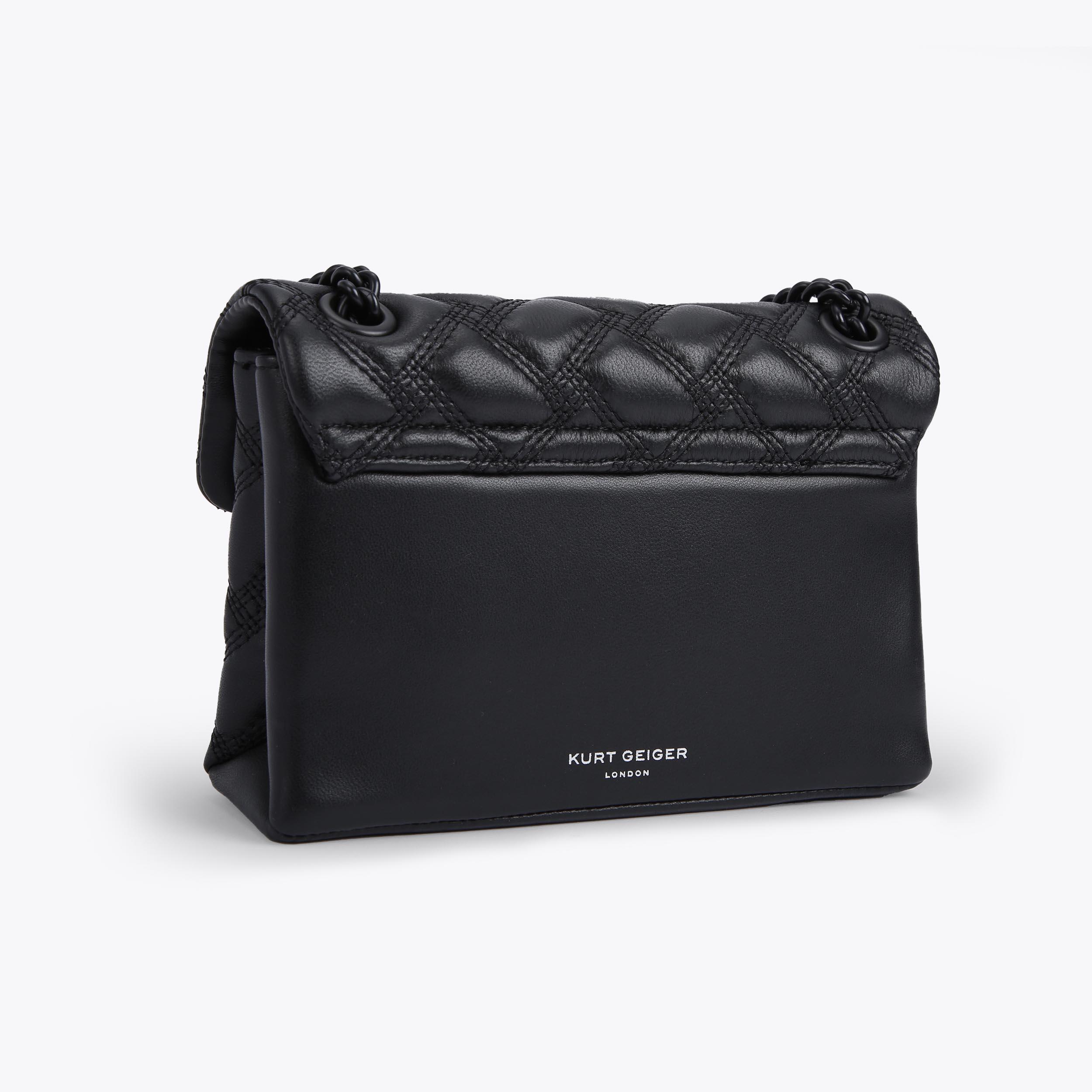 Kurt Geiger London Mini Kensington Drench Bag - Black - view 4