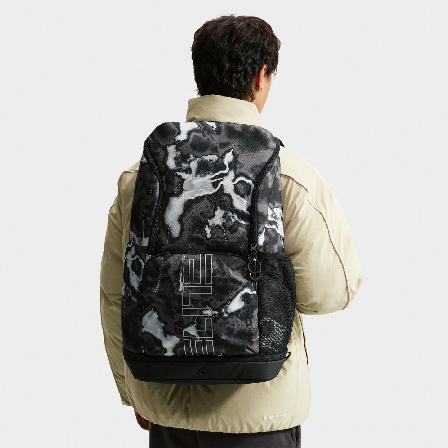 Nithtke Hoops Elite Basketball Backpack (32L) - Black/Thunder Blue