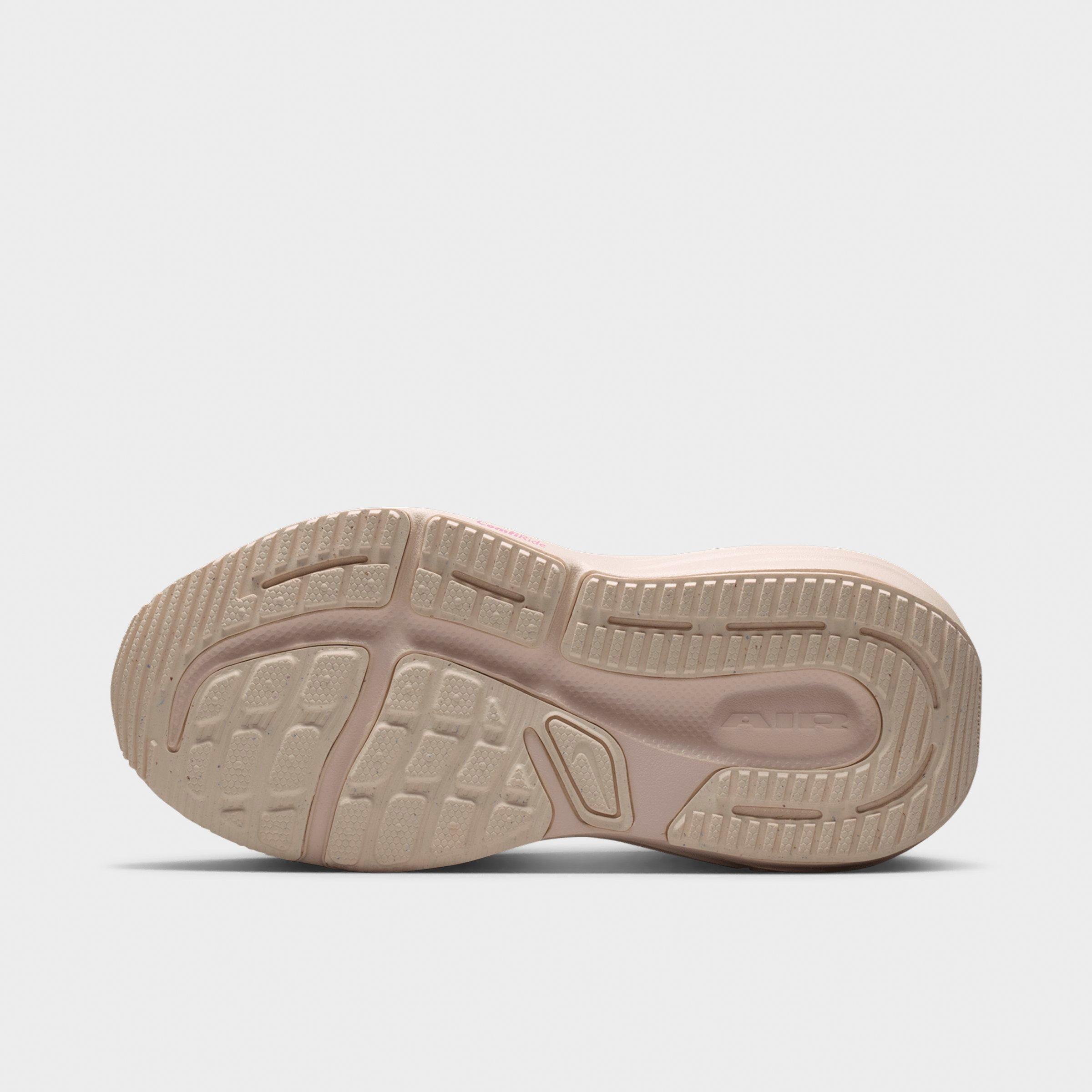 Little Kids' Nithtke Winflo 12 Road Running Shoes - White/Light Magenta/Chalk/Black - Bottom view