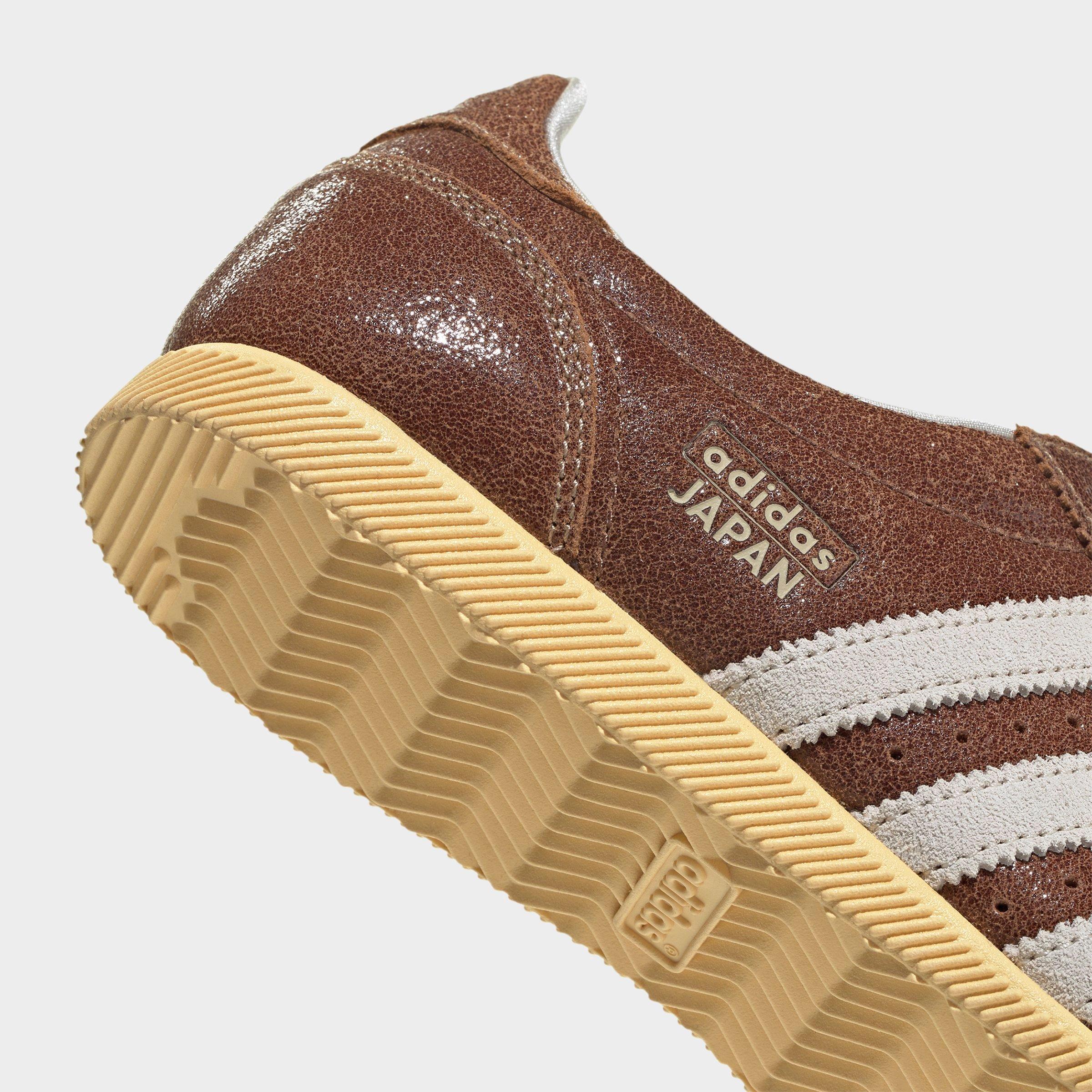 Women's adidas Originals Japan Casual Shoes - Part 3 - Preloved Brown/Alumina/Gold - Detail shot