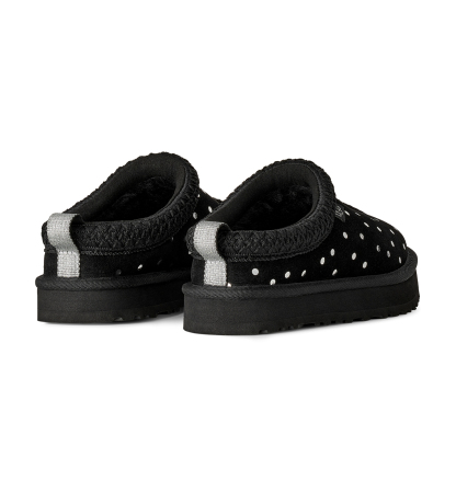 UGG® Kids Tazz Shiny Dots Slip-On Slippers - Black