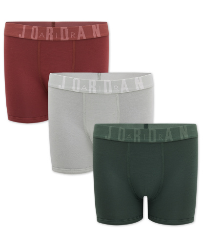 Jordan Boys 8-20 3-Pack Flight Modal Boxer Briefs - Obsidian Blue/ Off White