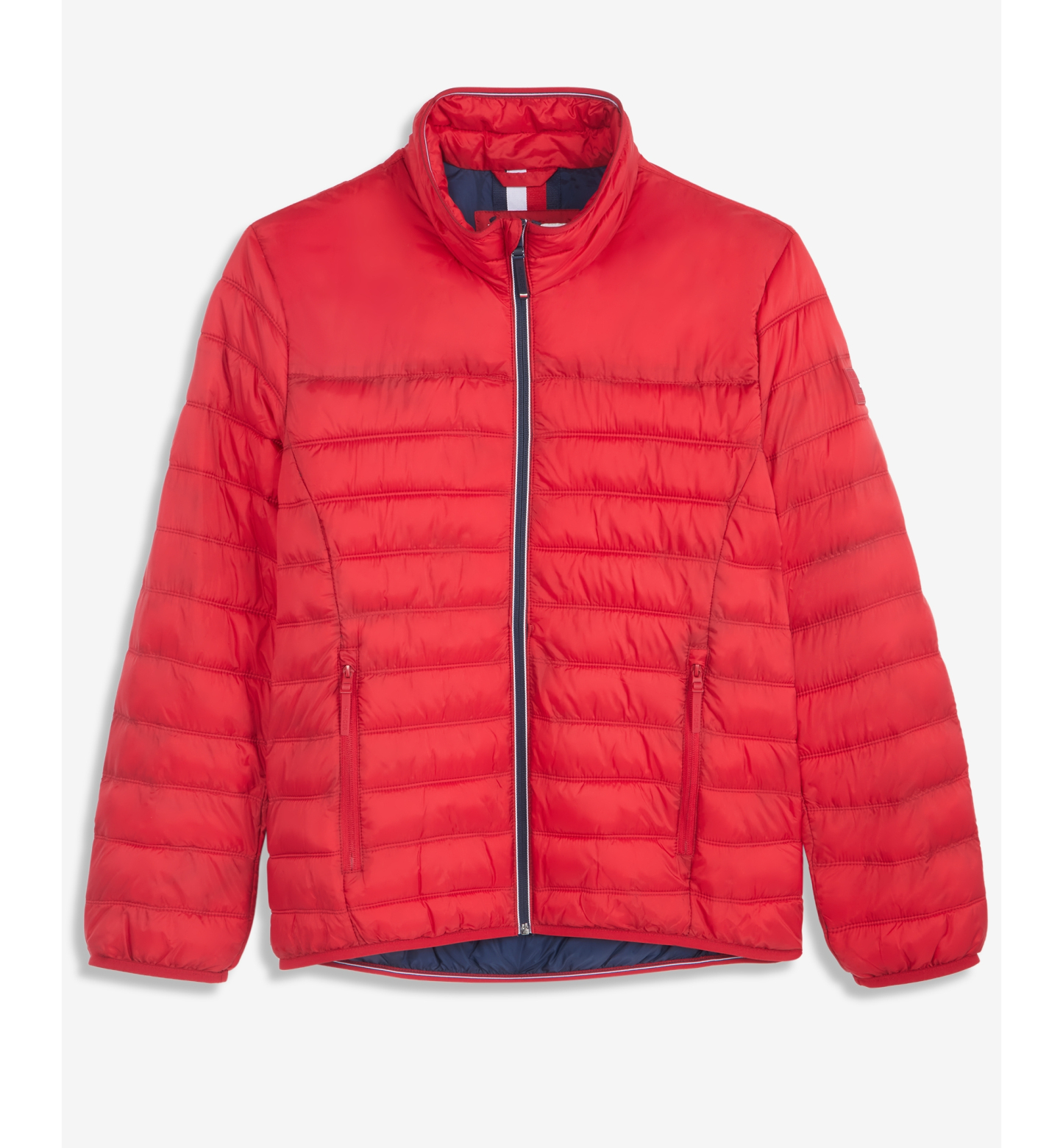 Tommy Hilfiger Men's Unhooded Packable Jacket - Red