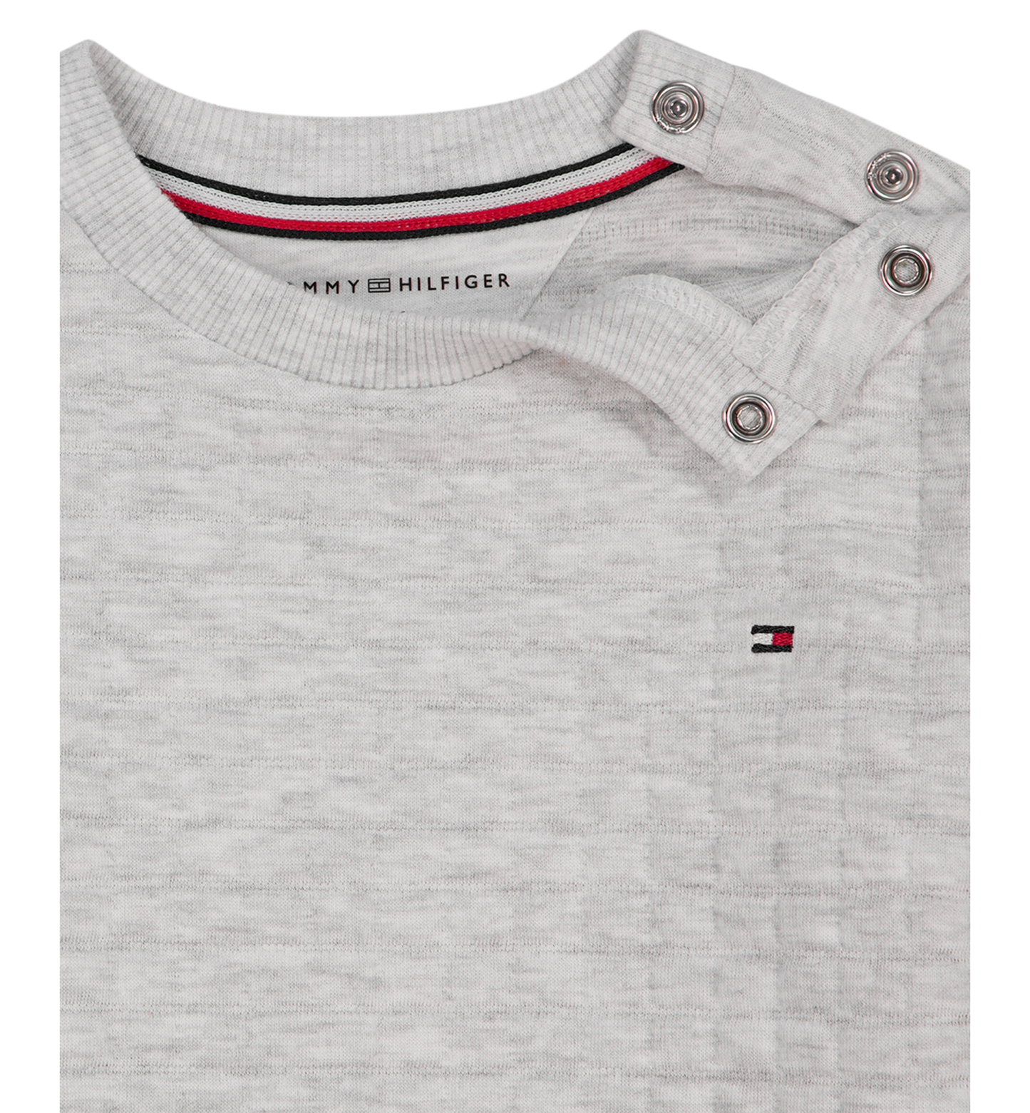 Tommy Hilfiger Baby Boys' Long-Sleeve Crewneck and Joggers, 2-Piece Set - Gray