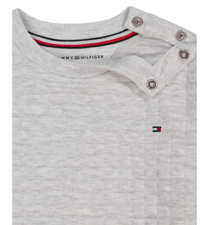 Tommy Hilfiger Baby Boys' Long-Sleeve Crewneck and Joggers, 2-Piece Set - Gray