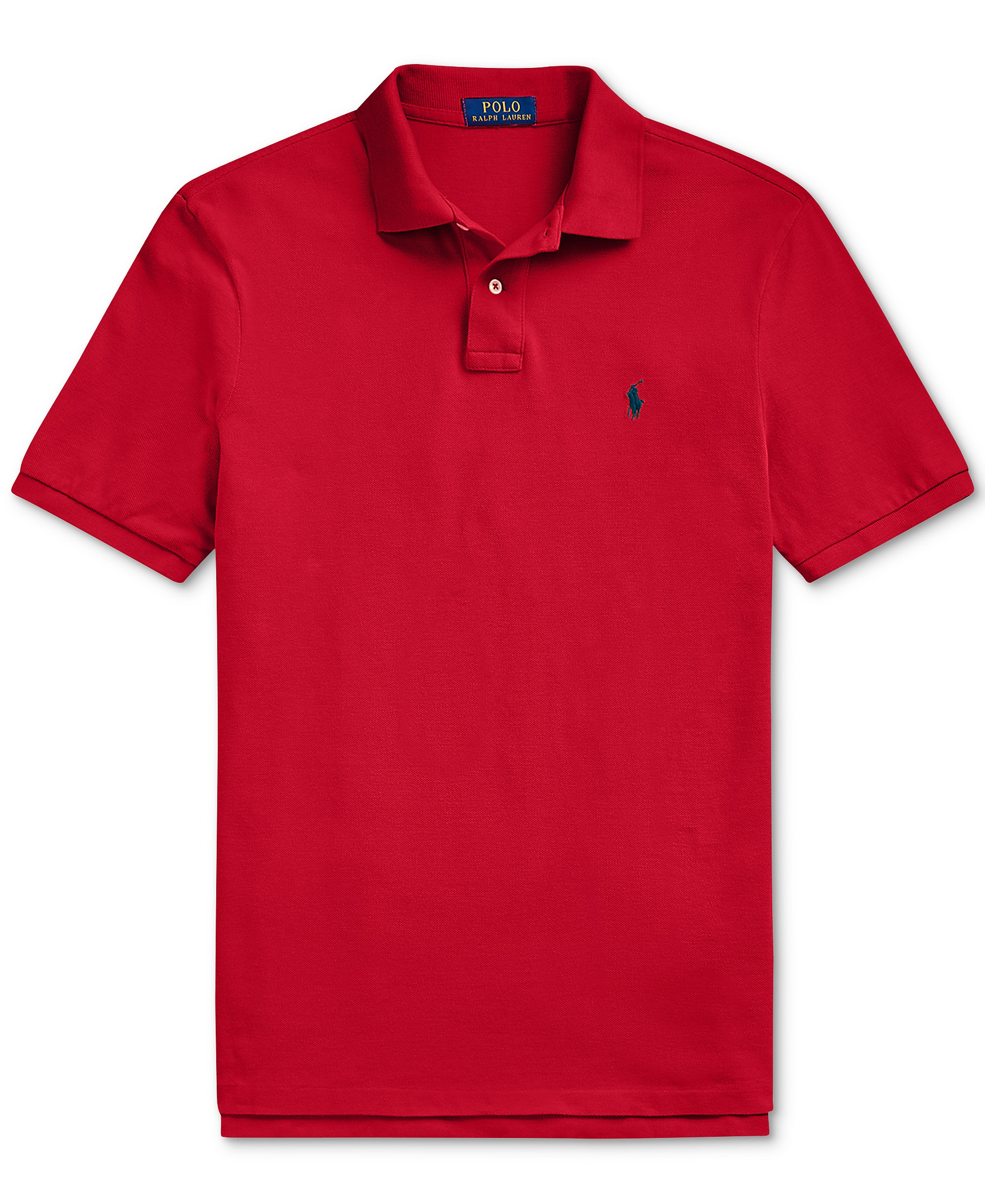 Polo Ralph Lauren Men's Classic-Fit Mesh Polo Shirt - Red