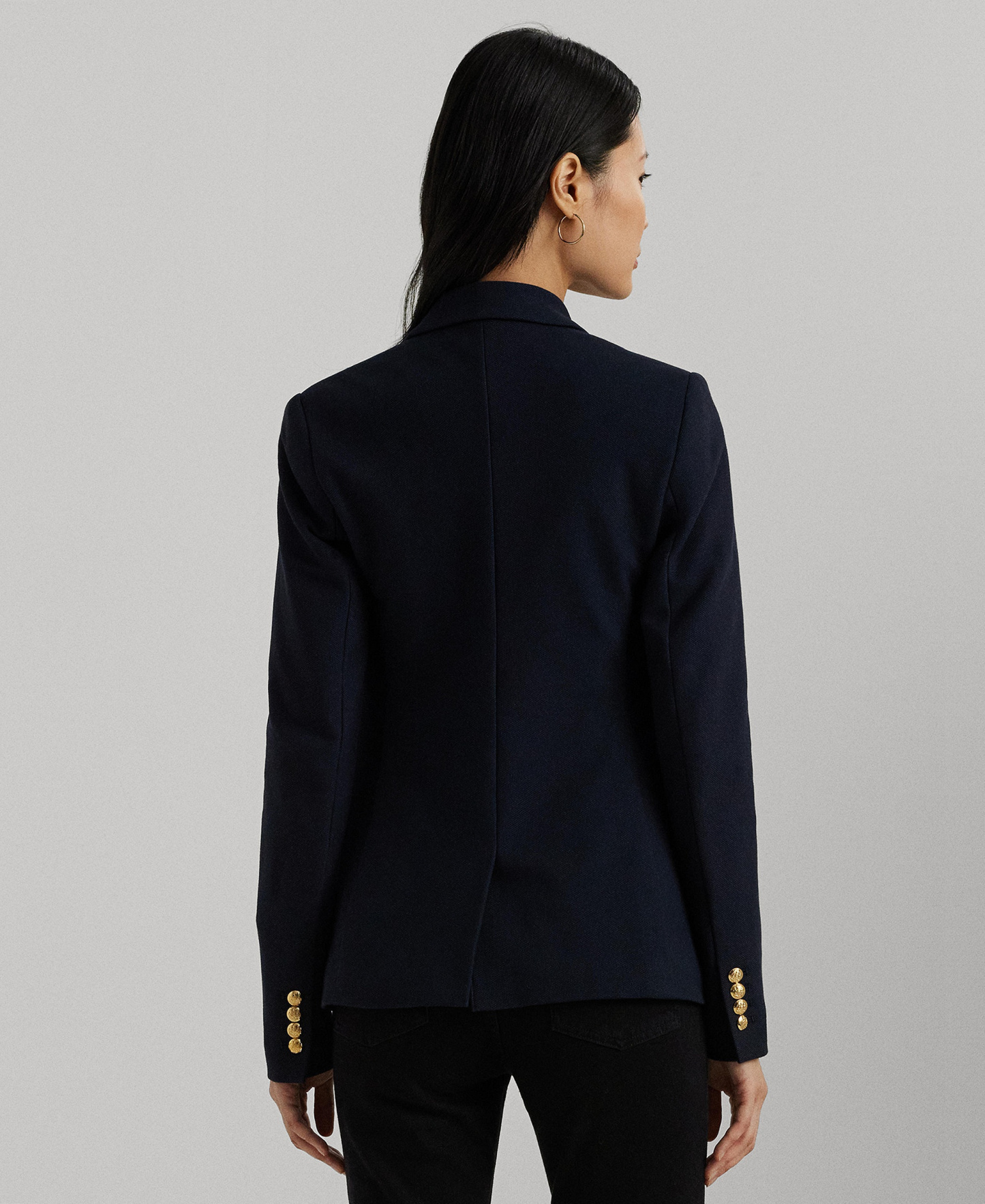 Lauren Ralph Lauren Bullion Jacquard Blazer - Lauren Navy